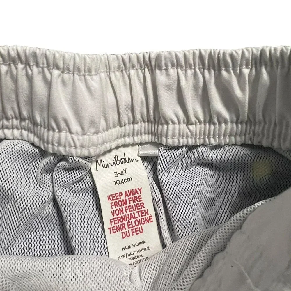 Mini Boden 3-4Y Shark Swim Trunks